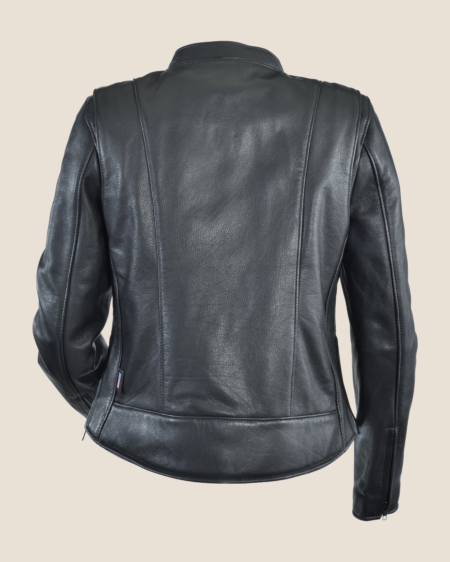 544W Wild One women’s leather jacket back side