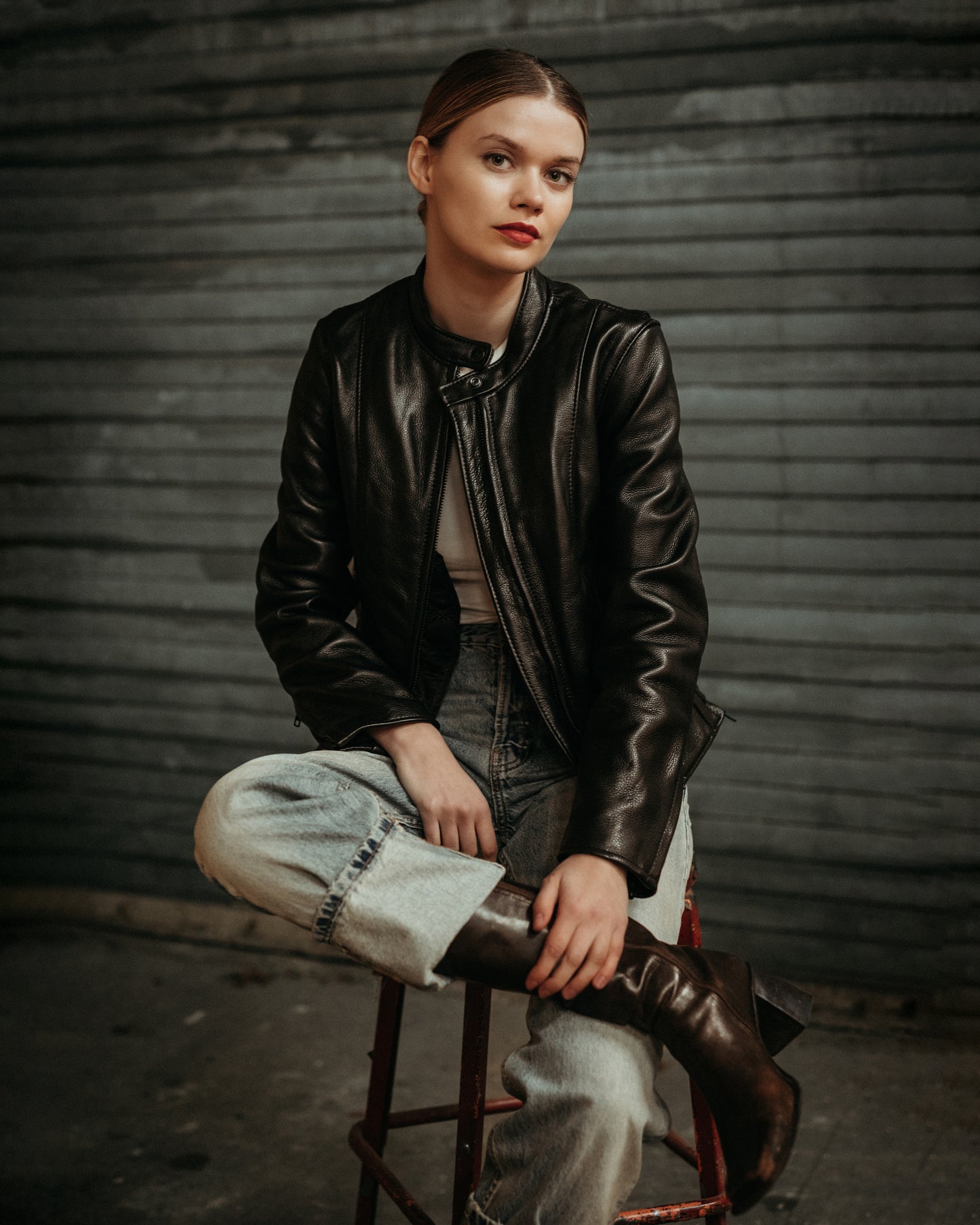 544W Wild One Women’s Leather Jacket