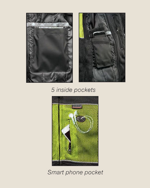 TMV Hi Viz Mesh Jacket