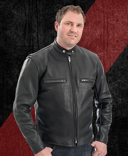 Black Gay Leather Jacket – LeatherGear
